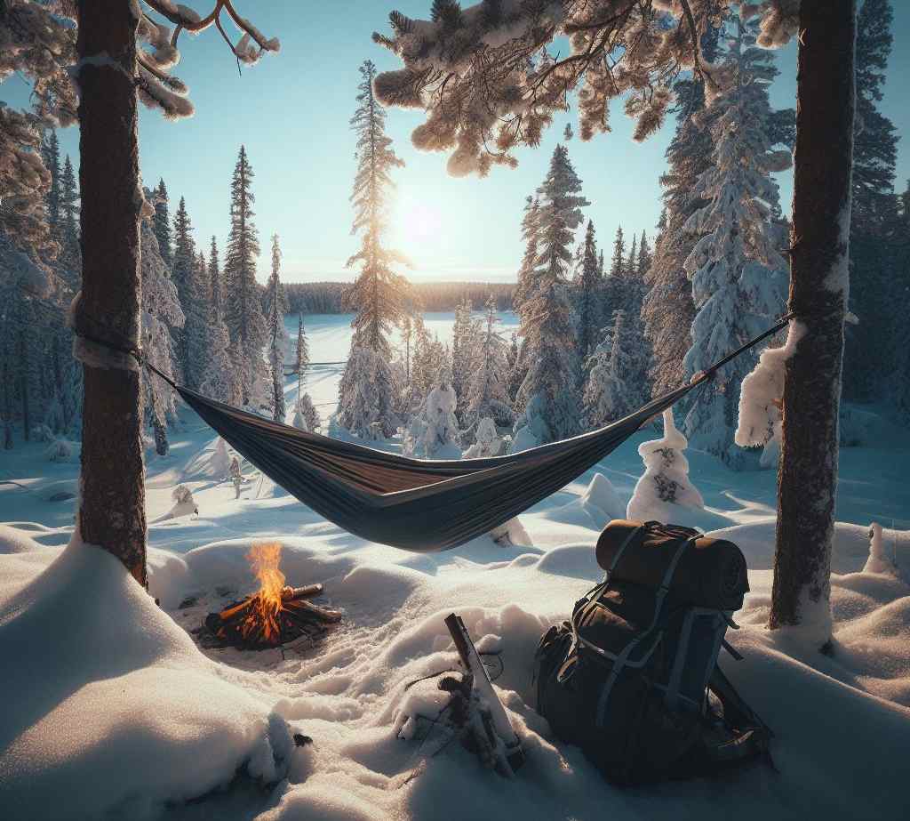 You are currently viewing Winter Hammock Camping: The Ultimate Guide to Staying Warm and Cozy in 2024
