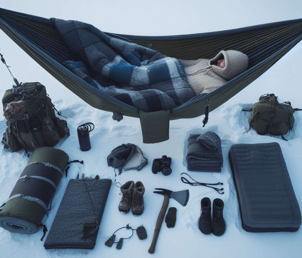 Winter Hammock Camping Adventure